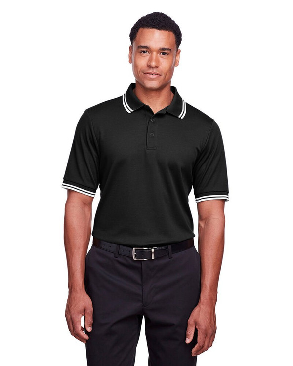 Devon & Jones DG20C - CrownLux Performance® Polo de hombre con punta trenzada