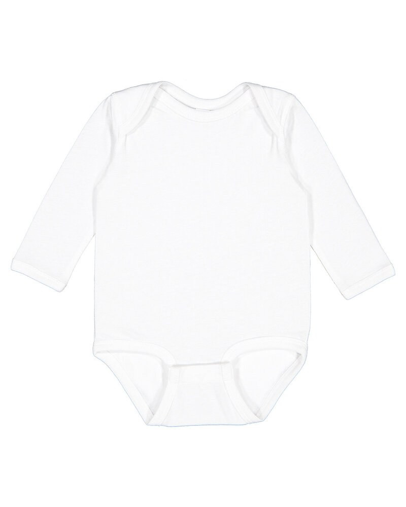 Rabbit Skins 4421RS - Infant Long Sleeve Jersey Bodysuit