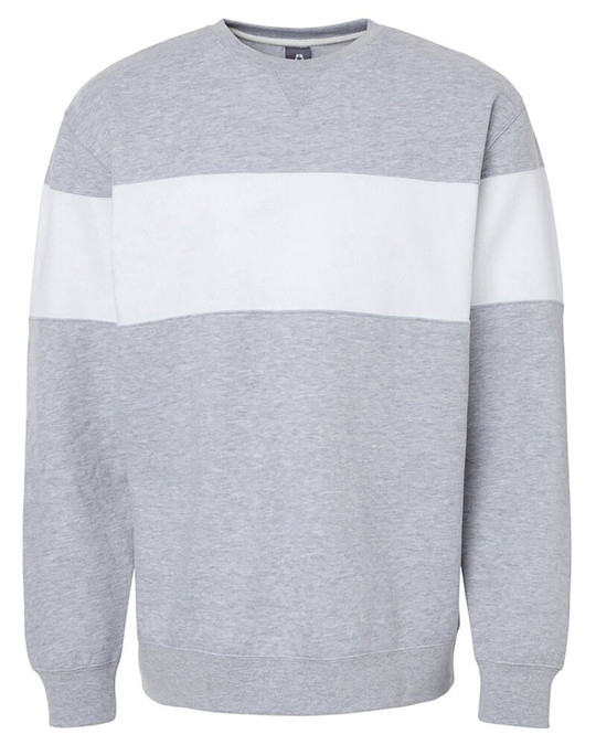 J. America 8646JA - Unisex Varisity Fleece Crew