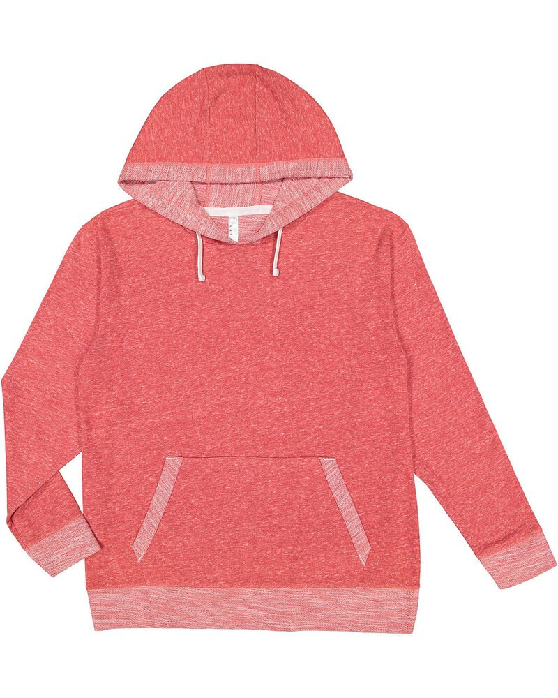 LAT 6779 - Sudadera con capucha Harborside Melange French Terry para adulto