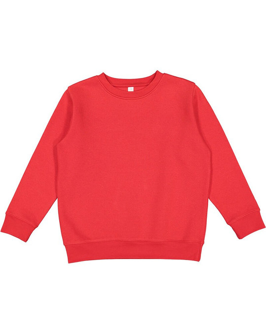 LAT 2225LA - Youth Elevated Fleece Crew