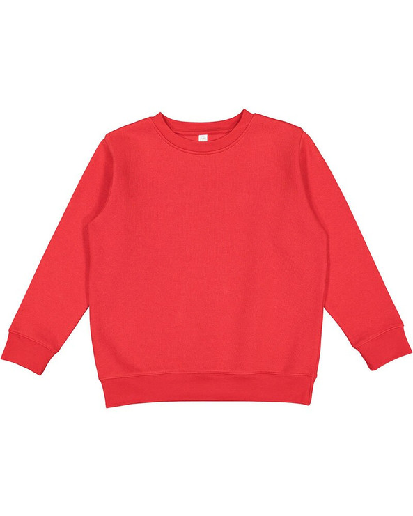 LAT 2225LA - Juvenil Elevated Fleece Crew