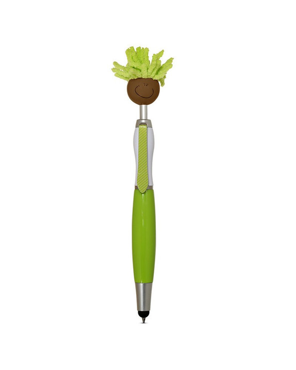 MopToppers PL-1795 - Multicultural Screen Cleaner With Stylus Pen