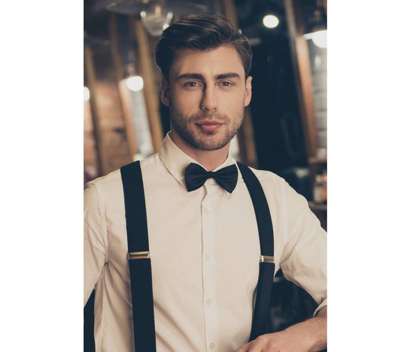 KARLOWSKY KYAK6 - Classic plain coloured bow tie