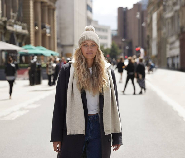 BEECHFIELD BF401 - STICKAD HALSDUK OCH MÖSSA PRESENTSET