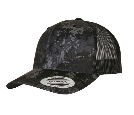 FLEXFIT 6606VC - Trucker-Kappe mit Aschemuster