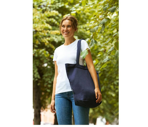 NEUTRAL O90053 - Sac shopping avec fermeture zippée