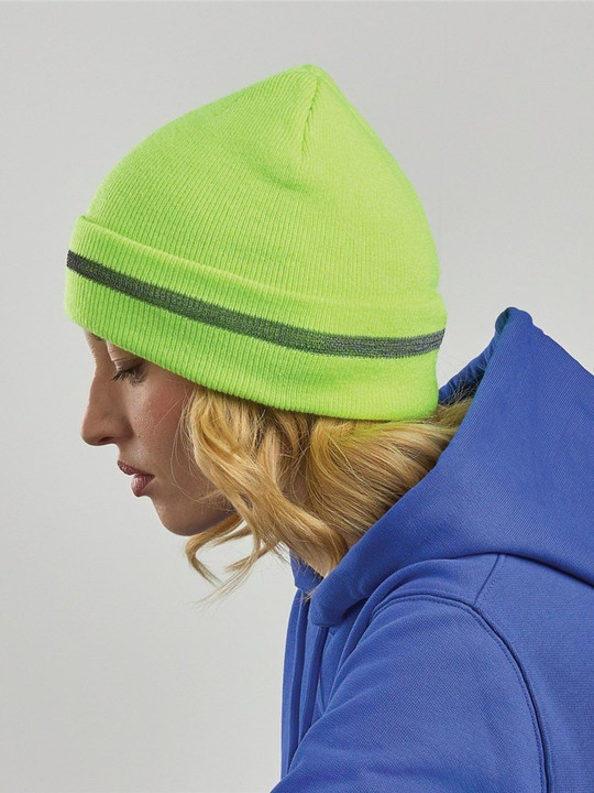 Atlantis ACWORS - Atlantis Workout S Recycled Hi Viz Beanie