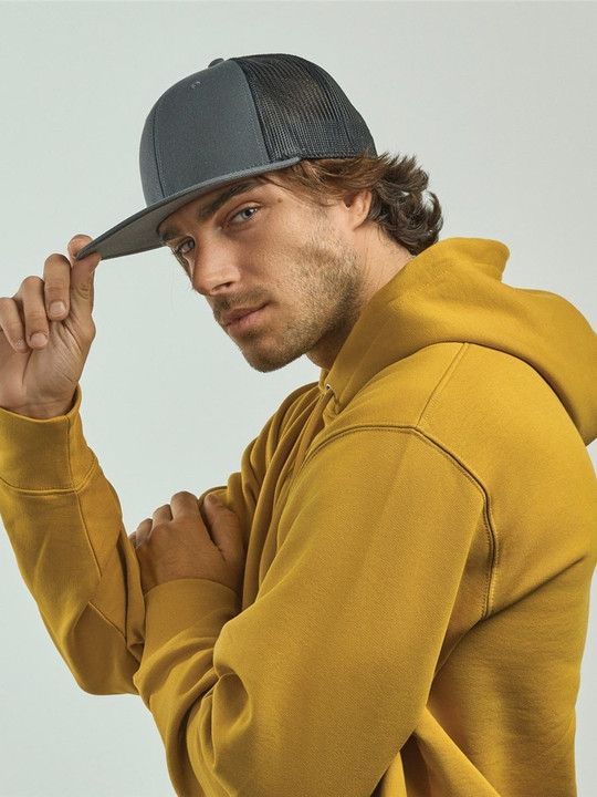 Atlantis ACSNMS - Atlantis Snapback Mesh 6 Panel Sustainable Trucker Cap