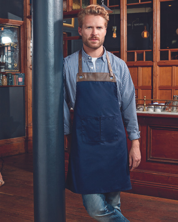 Artisan Collection by Reprime RP123 - Espresso Bib Apron