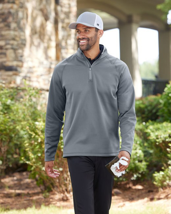 Puma Golf 631105 - Men's Waffle Fleece Quarter-Zip