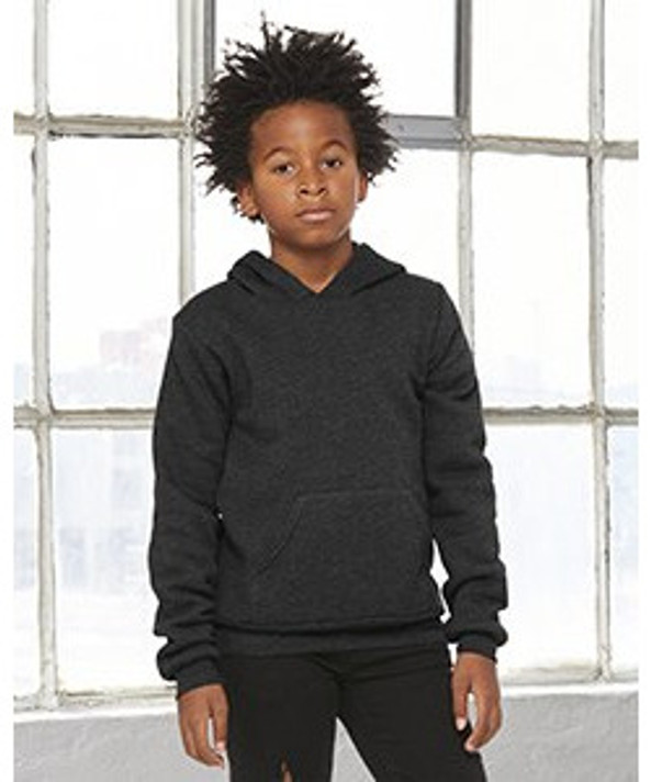 Bella+Canvas 3719Y - Youth Sponge Fleece Pullover Hooded Sweatshirt