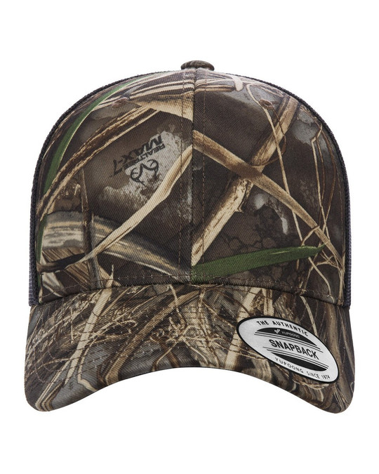 YP Classics 6606RC - Casquette Trucker Rétro Realtree® Camo