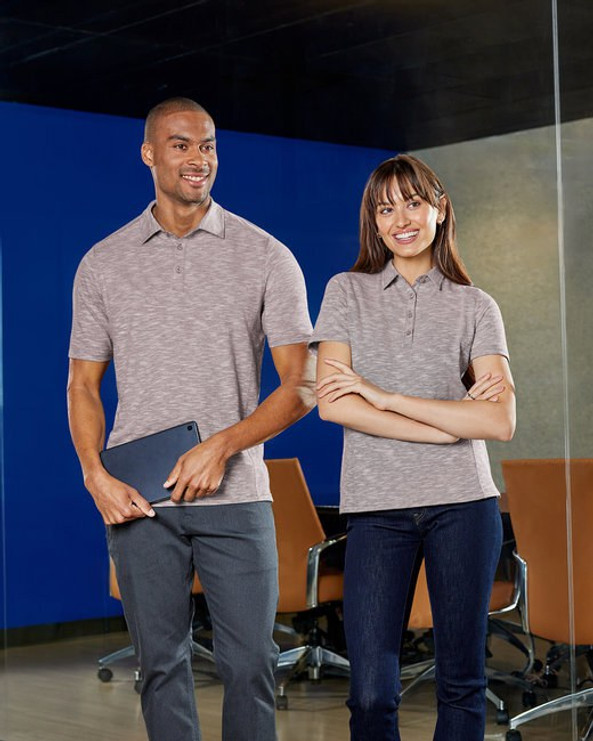 North End NE115W - Ladies Eclipse Jacquard Polo