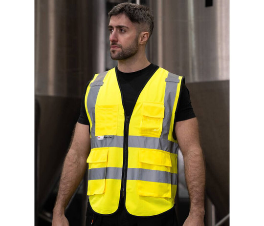 KORNTEX KX228 - Gilet de sécurité zippé