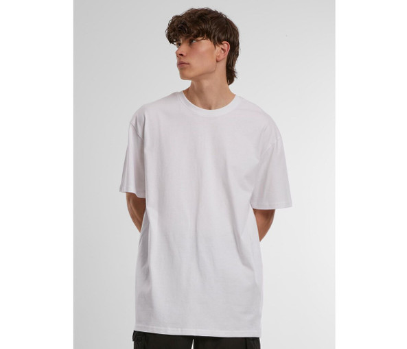 BUILD YOUR BRAND BY102S - ORGANIC HEAVY OVERSIZE TEE