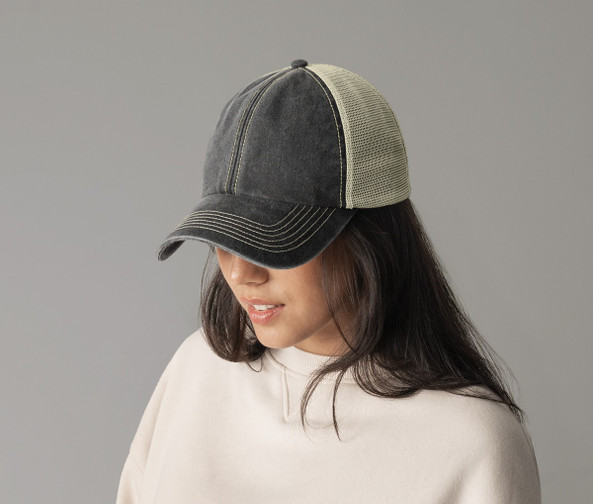 BEECHFIELD BF672 - 6 PANEL VINTAGE TRUCKER