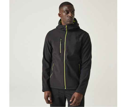 REGATTA RGA705 - NAVIGATE 2 LAYER HOODED SOFTSHELL JACKET