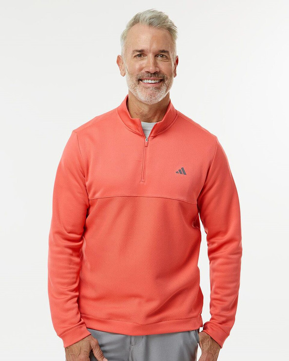 Adidas A2001 - Ultimate365 Textured Quarter-Zip Pullover