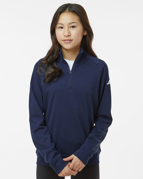 Adidas A4001 - Jersey juvenil con cremallera
