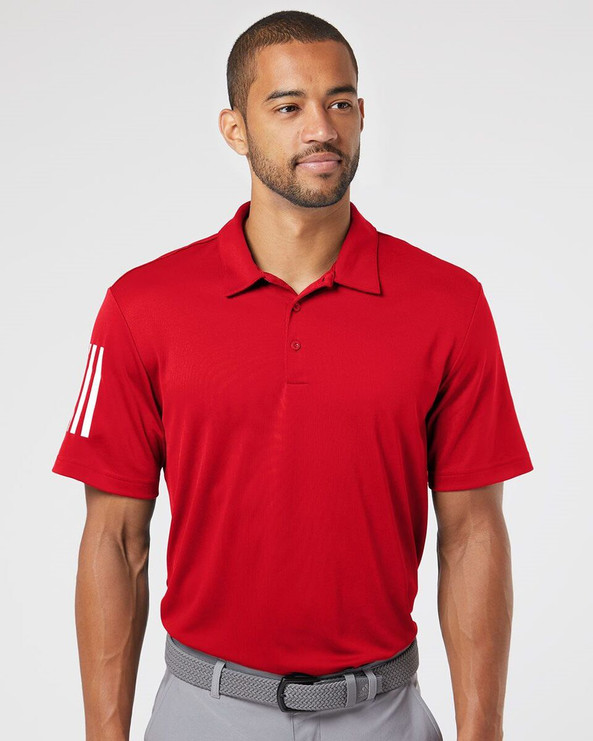 Adidas A480 - Floating 3-Stripes Polo