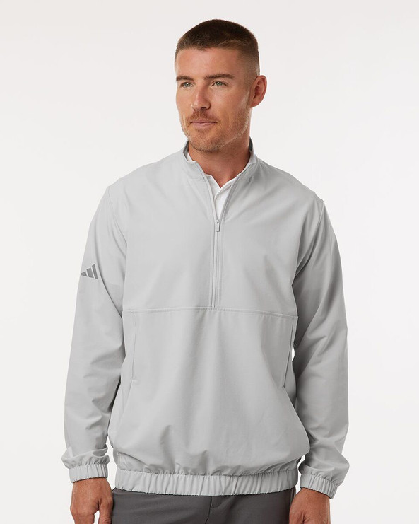 Adidas A705 - Woven Half-Zip Pullover