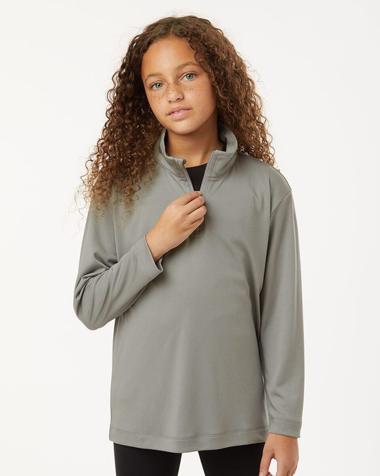 AllPro 41870Y - Jersey con cremallera Pro-Lock Youth Performance Quarter-Zip