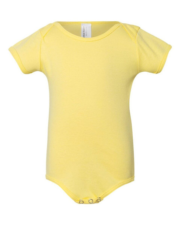 American Apparel 4001W - Mono de costilla para bebé