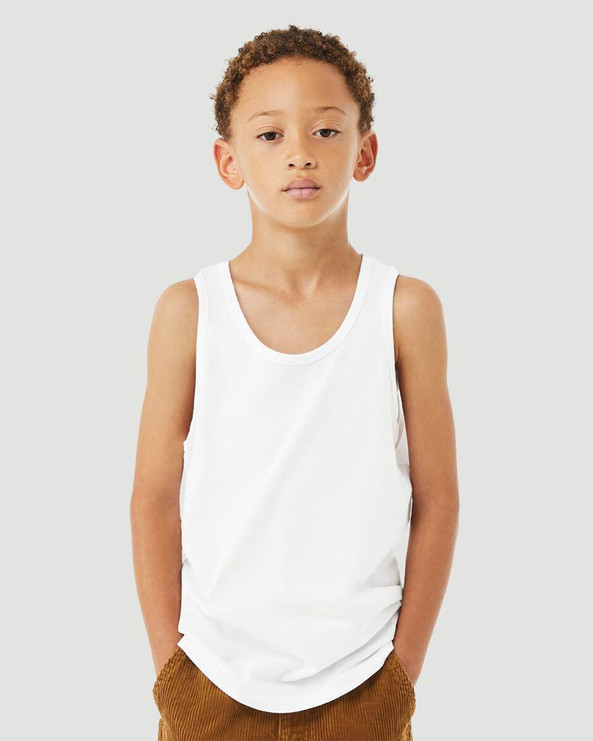 Bella+Canvas 3480YCVC - Youth Heather CVC Tank