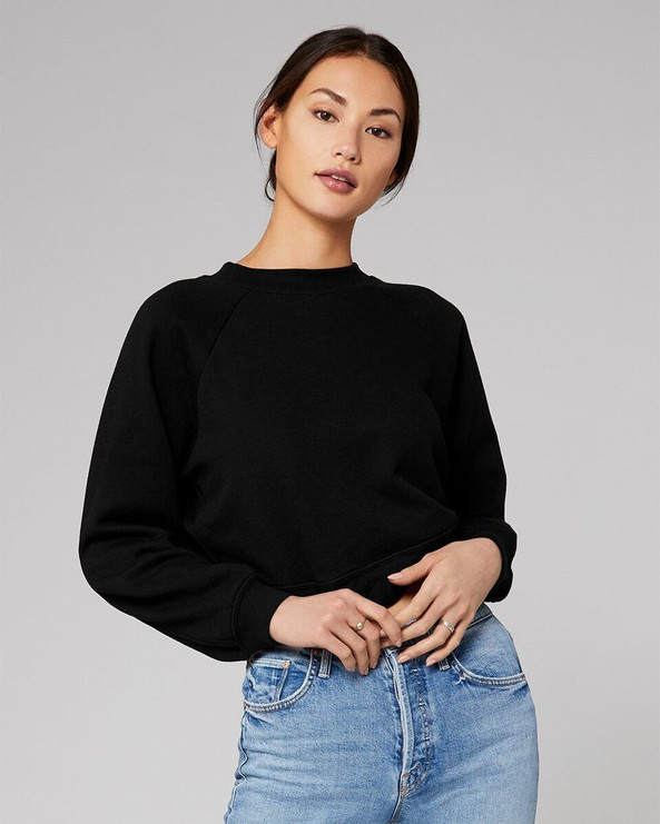 Bella+Canvas 7505 - Jersey polar raglán para mujer