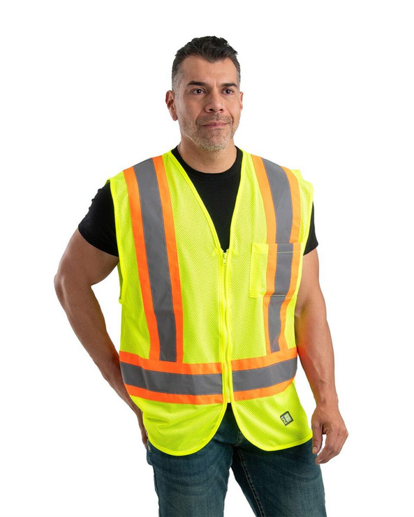 Berne HVV046 - Hi-Vis Class 2 Multi-Color Vest