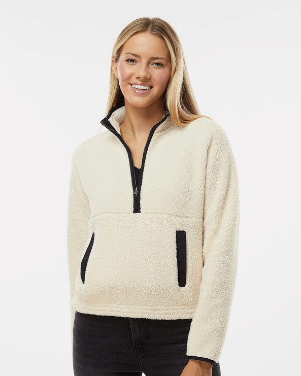 Boxercraft BW8501 - Jersey Everest de mujer con media cremallera