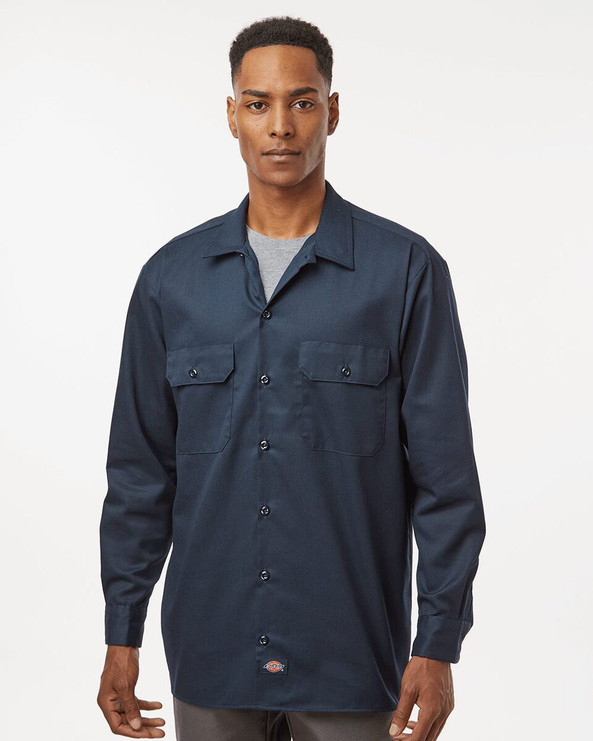 Dickies 5574 - Camisa de trabajo de manga larga