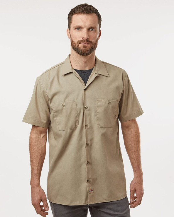 Dickies S535 - Camisa de trabajo industrial de manga corta