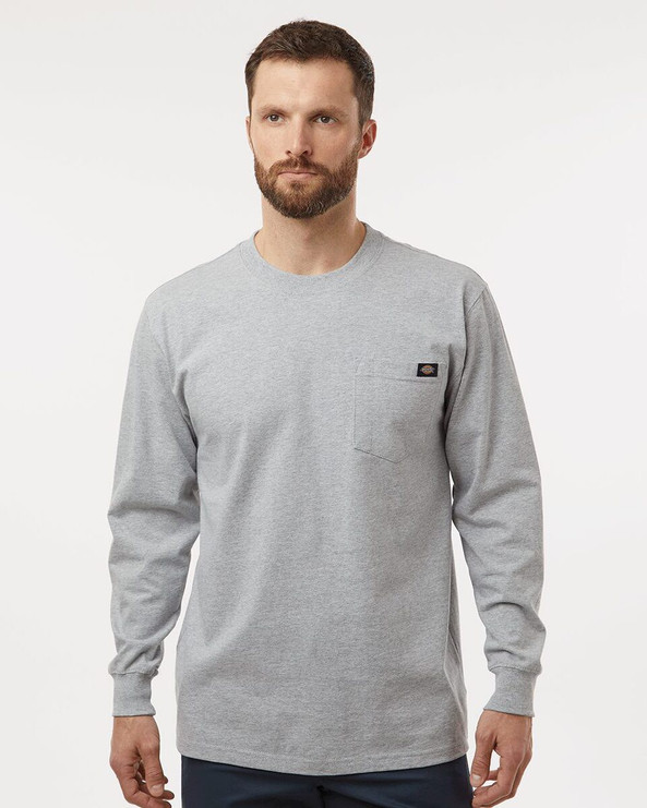 Dickies WL50 - Traditional Heavyweight Long Sleeve T-Shirt