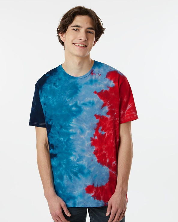 Dyenomite 640VR - Slushie Crinkle Tie-Dyed T-Shirt