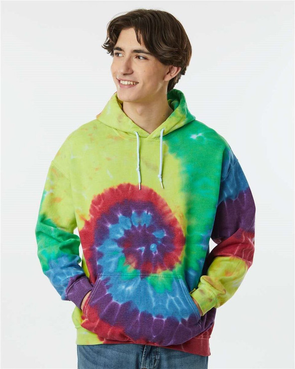 Dyenomite 680VR - Blended Tie-Dyed Hooded Sweatshirt