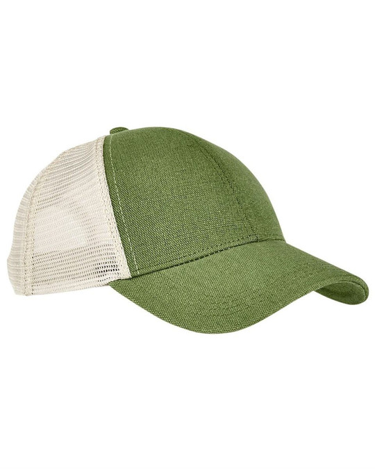 Econscious EC7093 - Gorra Trucker de mezcla de cáñamo