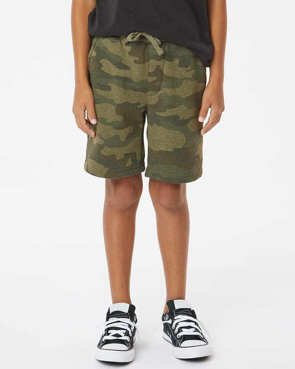 Independent Trading Co. PRM16SRT - Youth Lightweight Special Blend Fleece Shorts