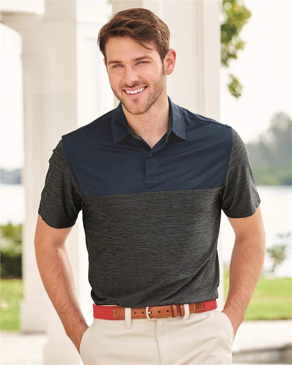 IZOD 13GG004 - Polo teñido con bloques de color