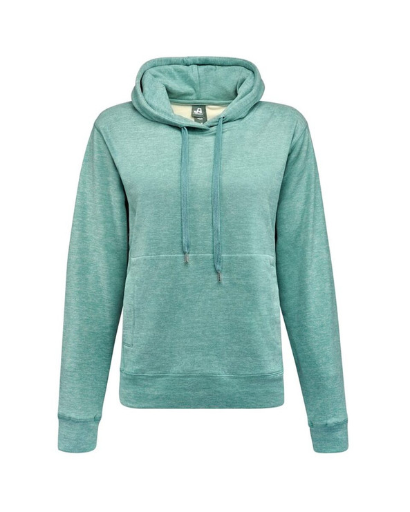 J. America 8742 - Women's Electric Fleece Hooded Sweatshirt
