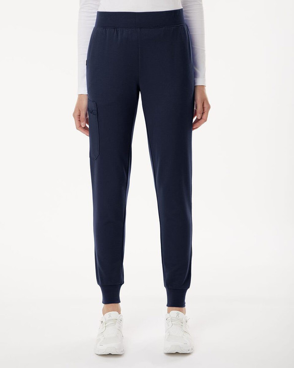 Jaanuu W40001P - Women's Rubi Ultrasoft Scrub Joggers - Petite Sizes
