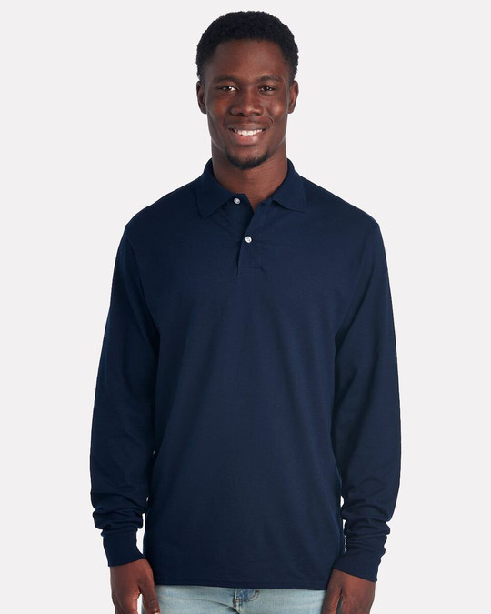 JERZEES 437LR - Polo de manga larga Dri-Power