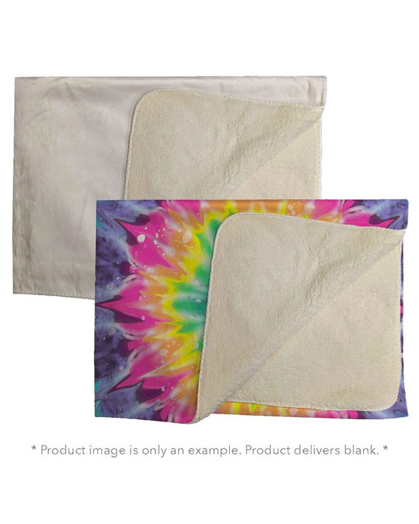 Liberty Bags PSB5060MS - Sublimation Micro Mink Sherpa Plush Blanket
