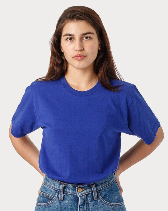 Los Angeles Apparel 20001 - Camiseta de punto fino USA-Made