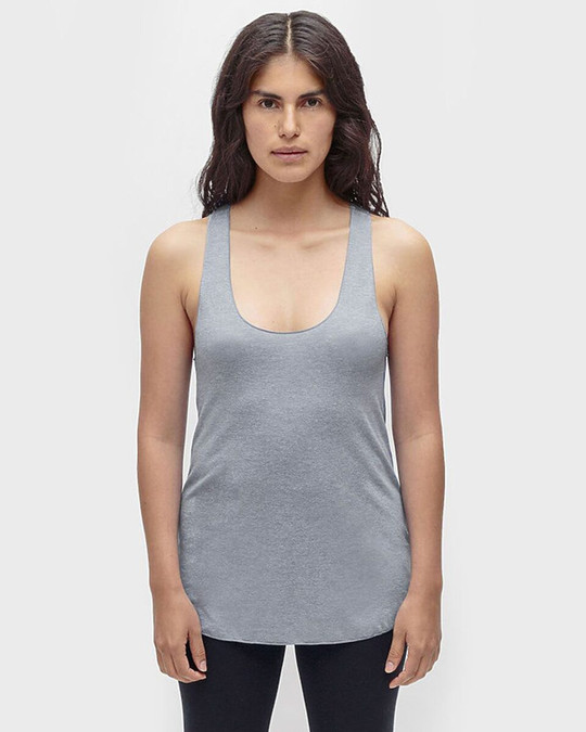 Los Angeles Apparel TR3008 - Camiseta de tirantes Triblend Racerback para mujer, fabricada en EE.UU.
