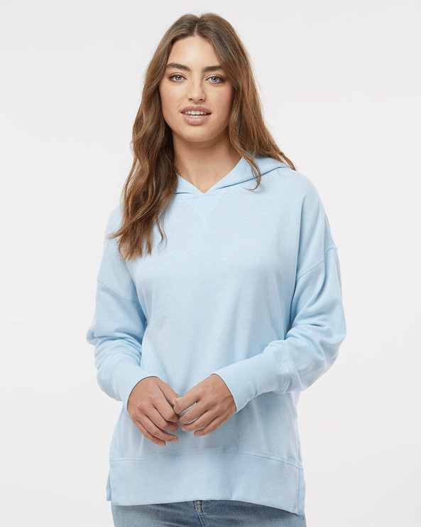 MV Sport W23720 - Women's French Terry Hooded Sweatshirt