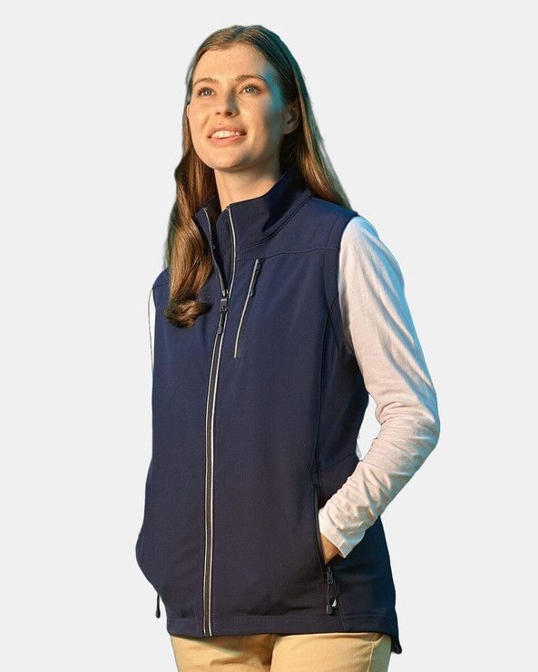 Nautica N17908 - Women's Wavestorm Soft Shell Vest