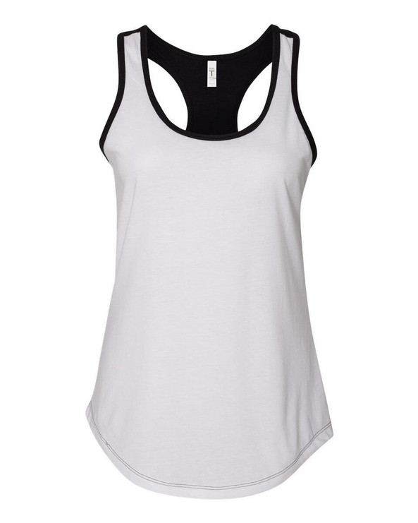 Next Level 1534 - Women’s Ideal Colorblocked Racerback Tank