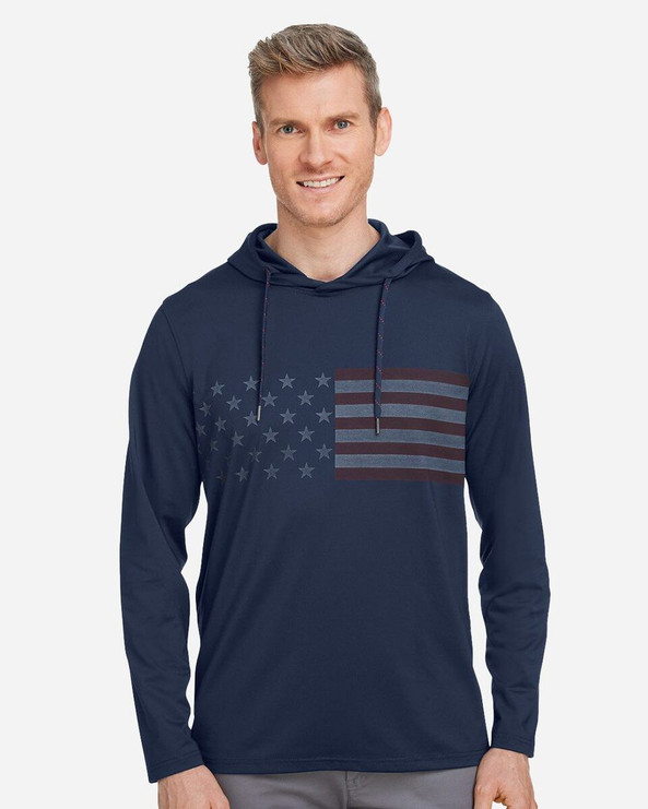 Puma Golf 537474 - Volition Patriotic Hooded Pullover